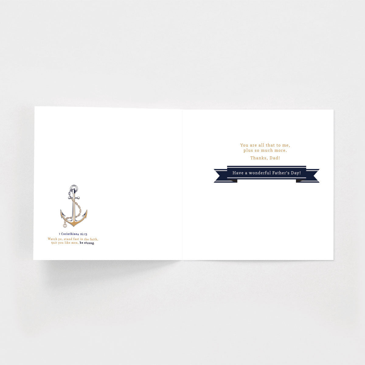Anchor in Dad