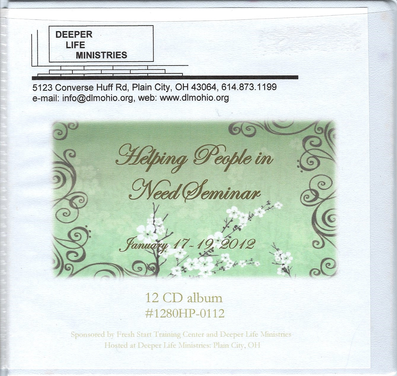 2012. Helping People In Need CD
