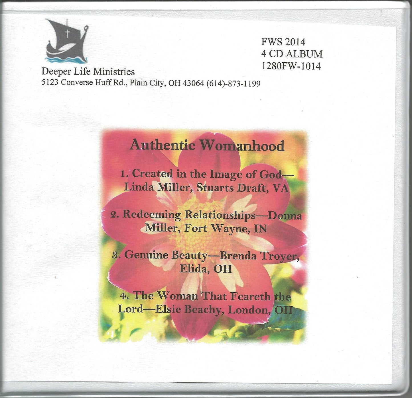 2014. Faithful Women Seminar CD