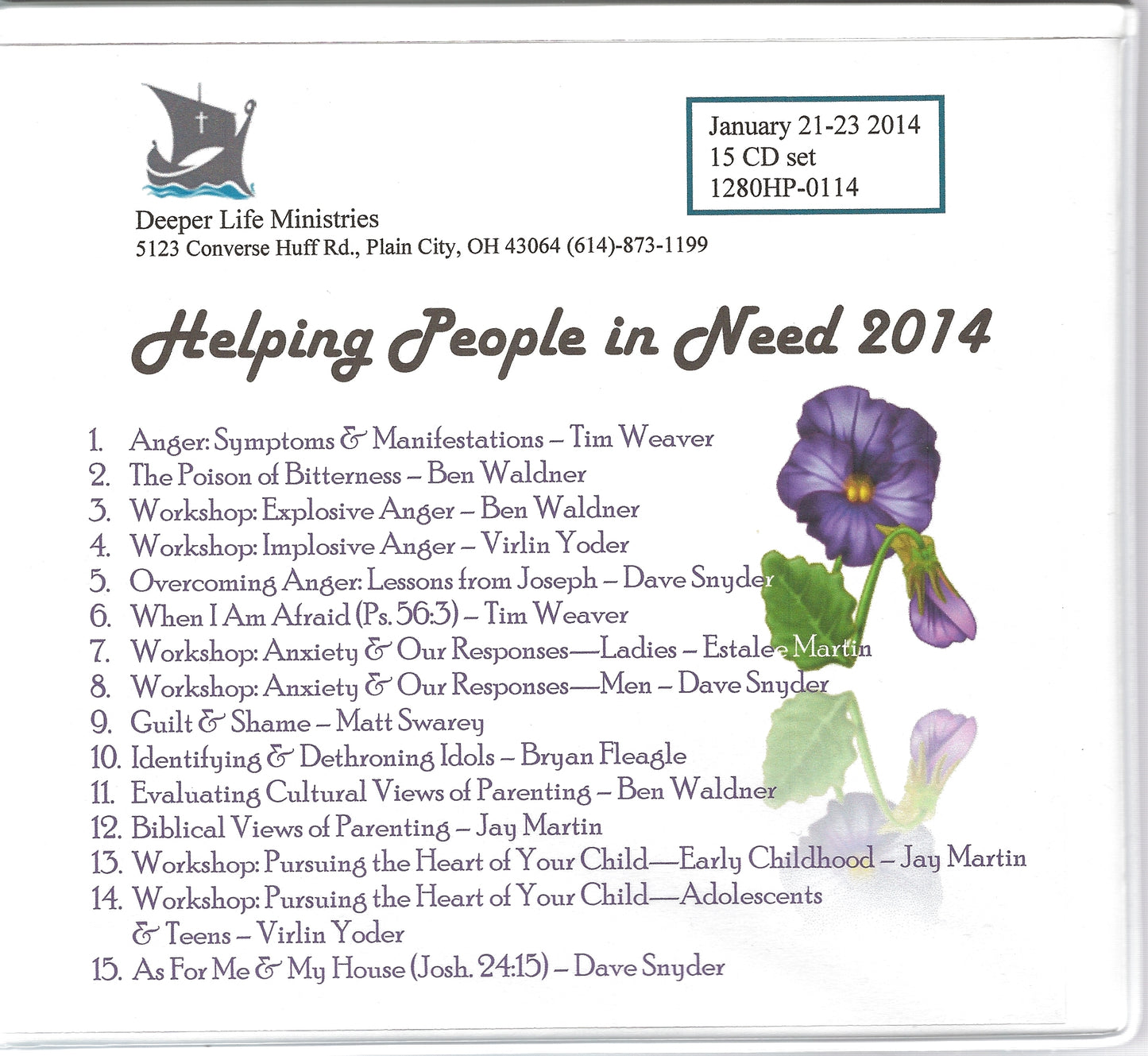 2014. Helping People in Need