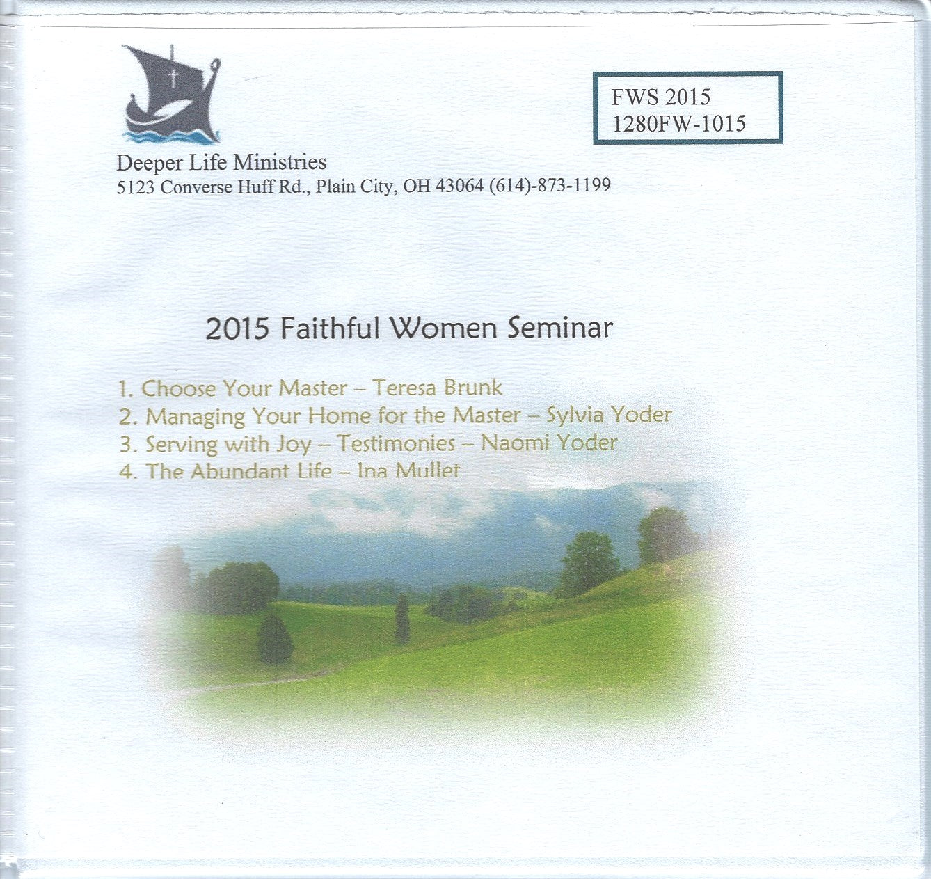 2015. Faithful Women Seminar