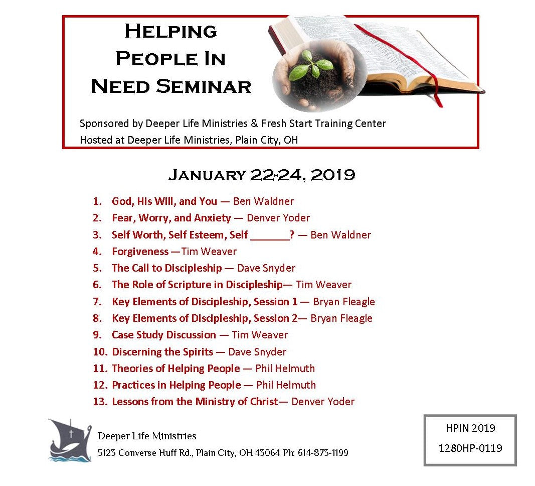 Helping People in Need CD 2019