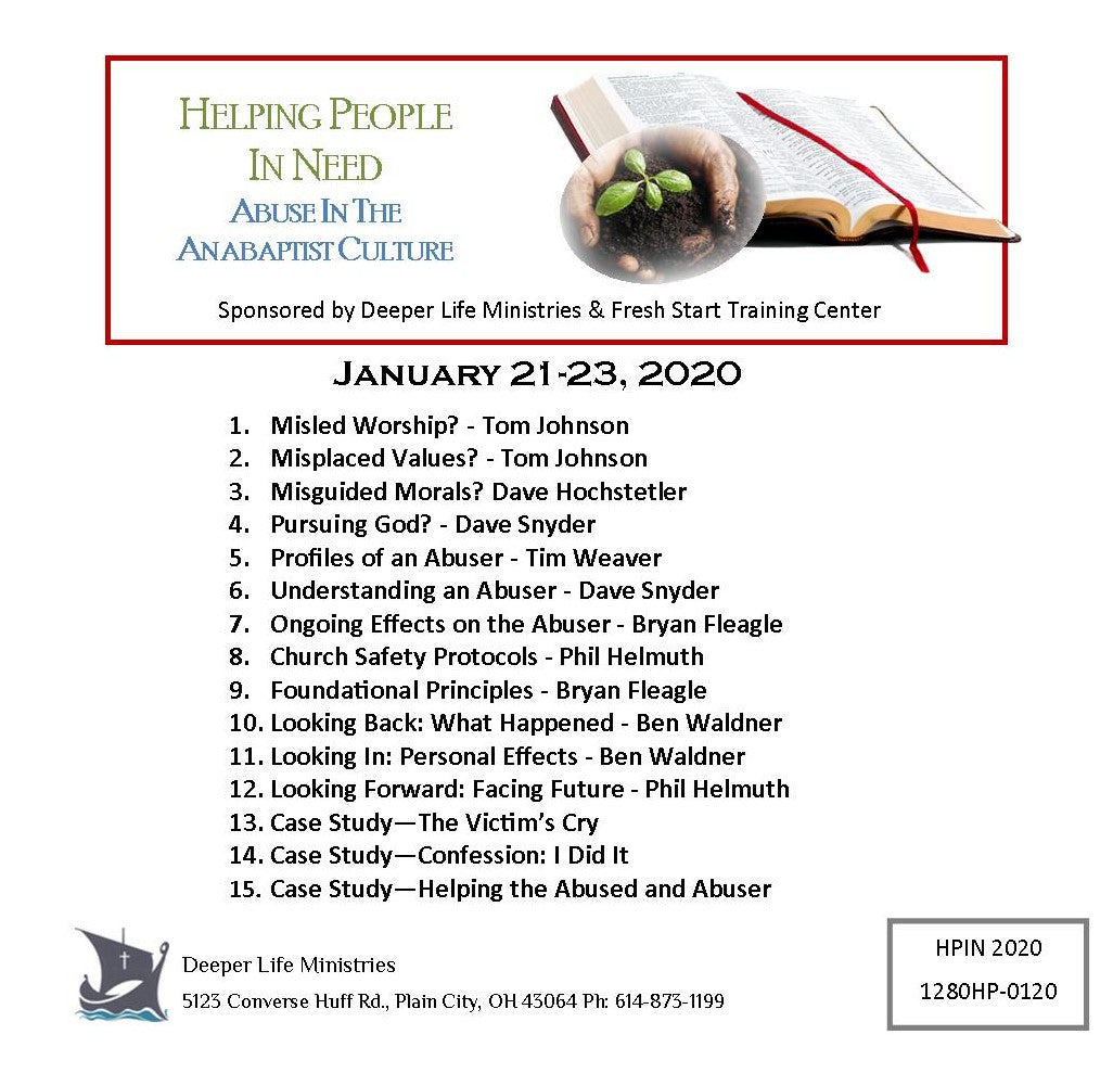 2020. Helping People in Need CDs