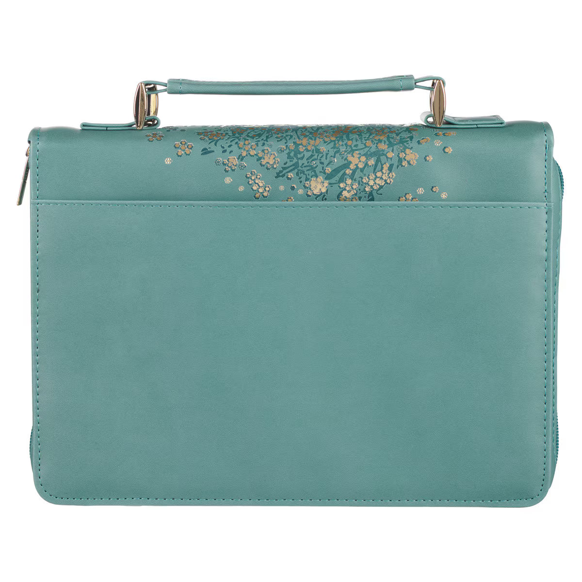 Be Still & Know Turquoise Leather Bible Cover