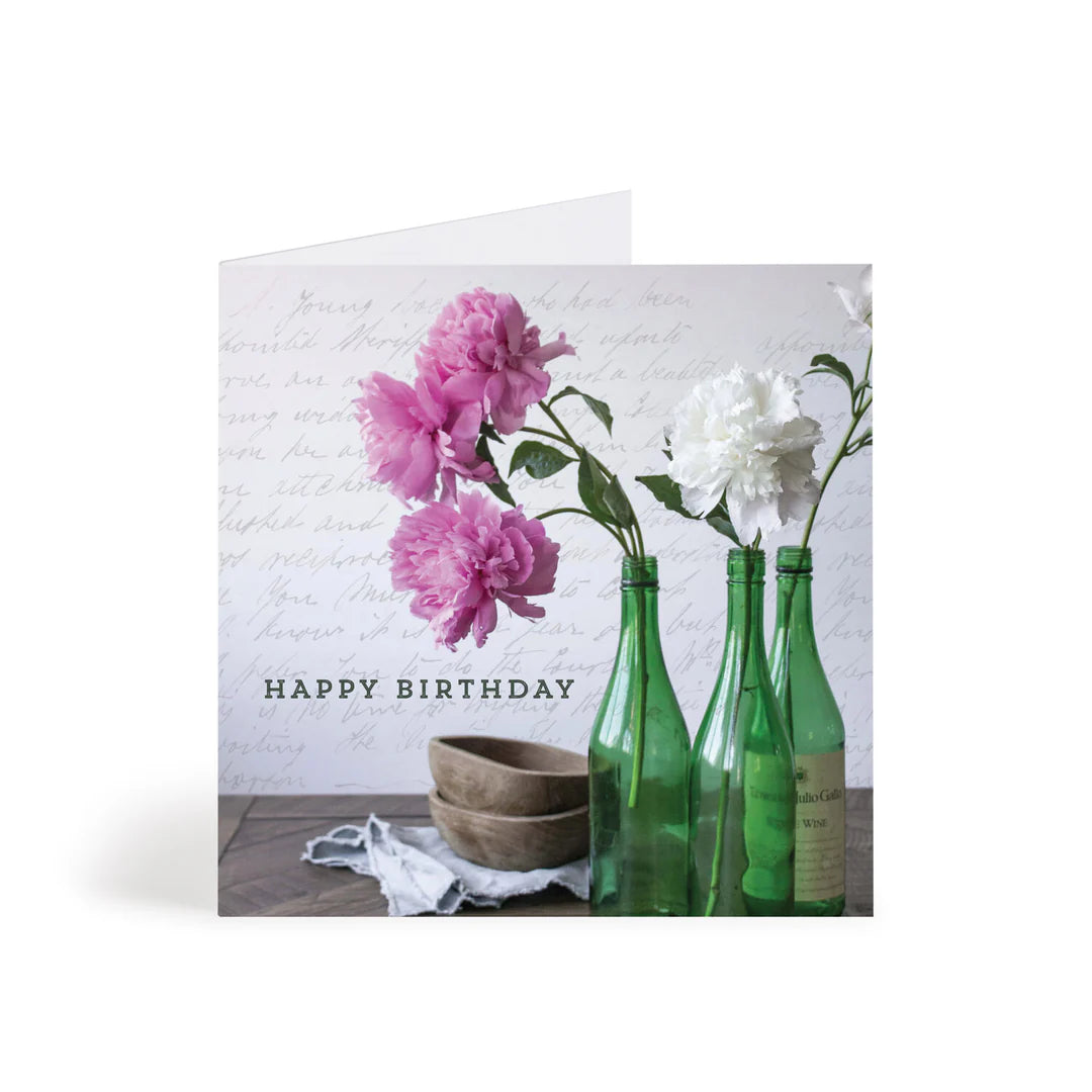 Bottle and Bowls Cutesy Card