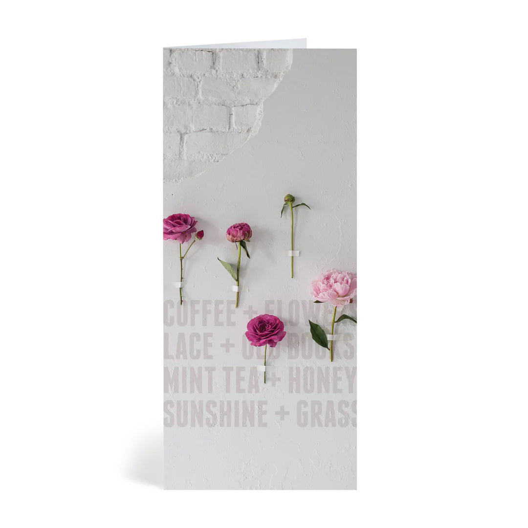 Flower Wall T Card