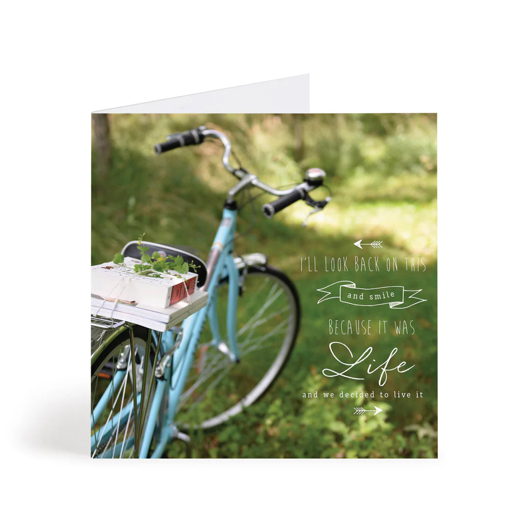 Bike & Books Sq. Card