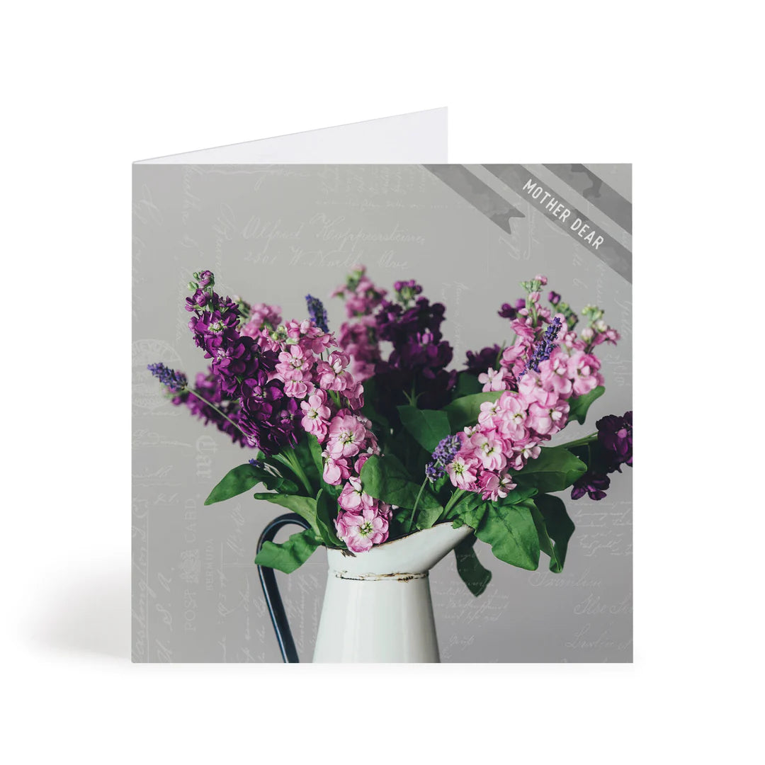 Flowers for Mom Sq. Card