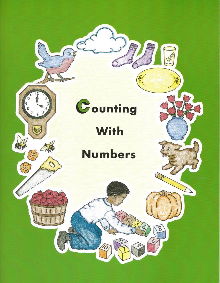 Counting With Numbers Activity Book