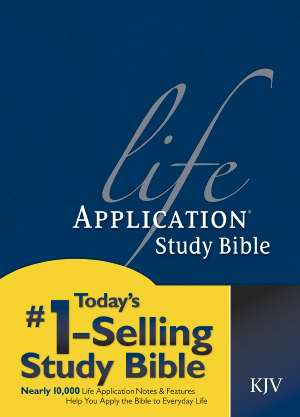 KJV Life Application Study Bible, Blue Hardcover