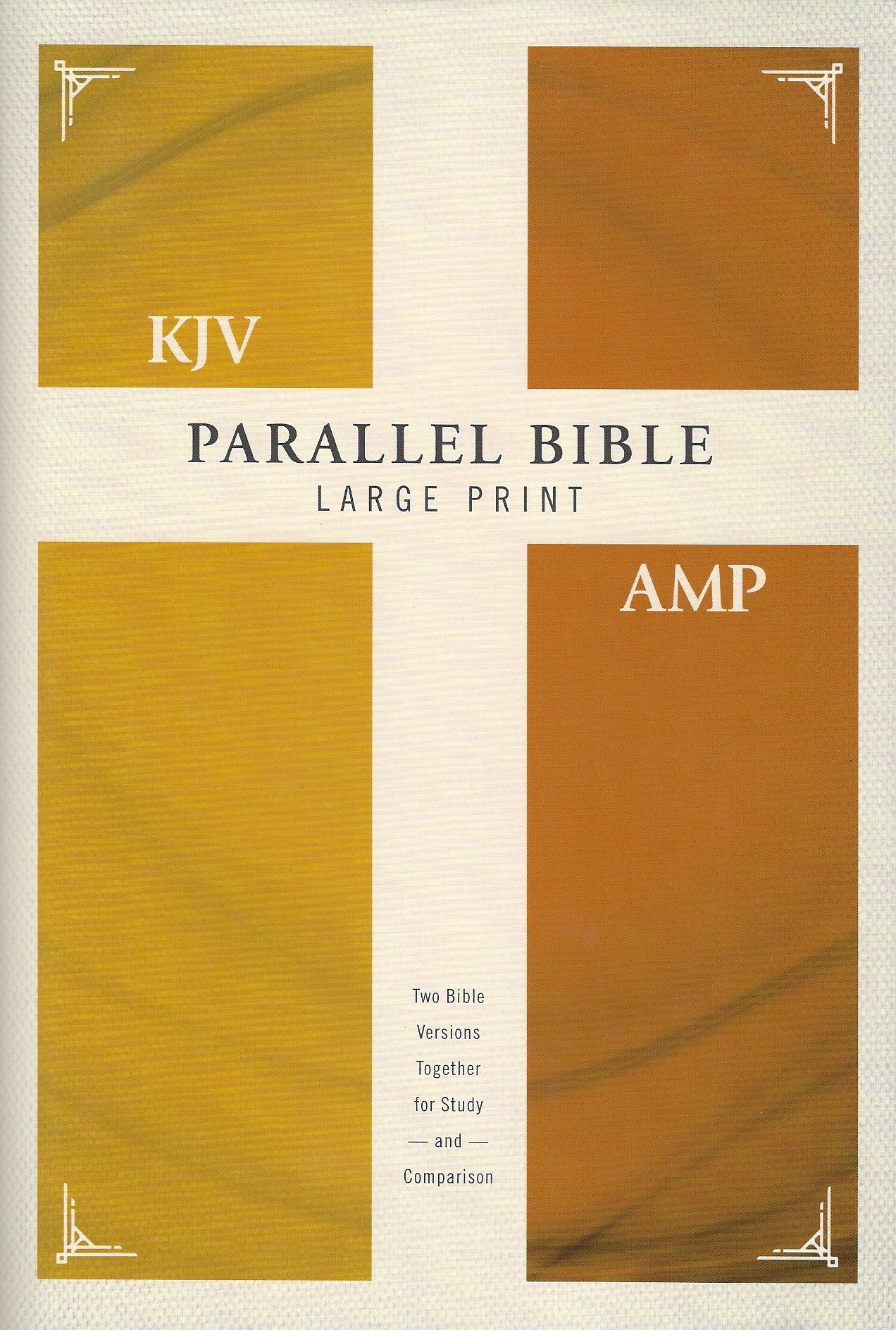 KJV/Amp Parallel Bible - Large Print