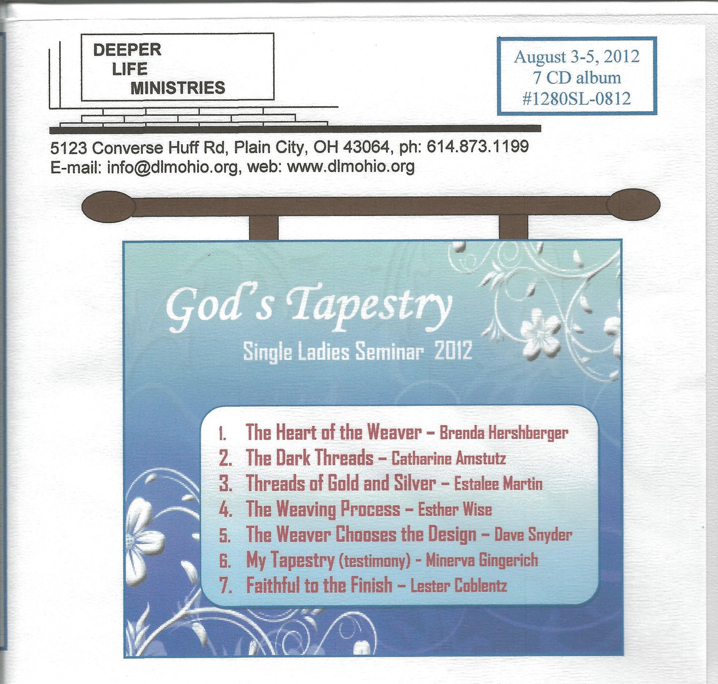 2012. Single Ladies Seminar CD