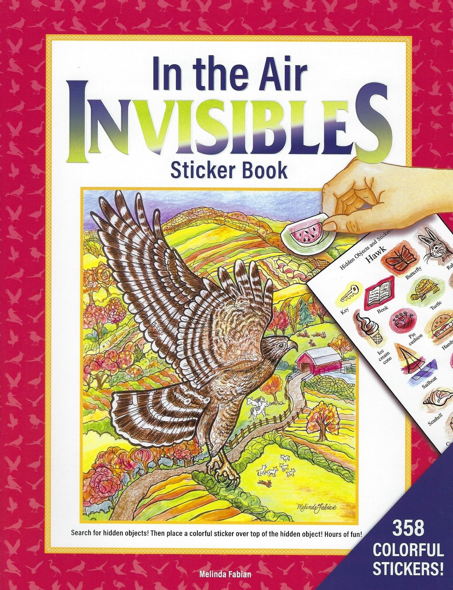 In the Air Invisibles Sticker Book