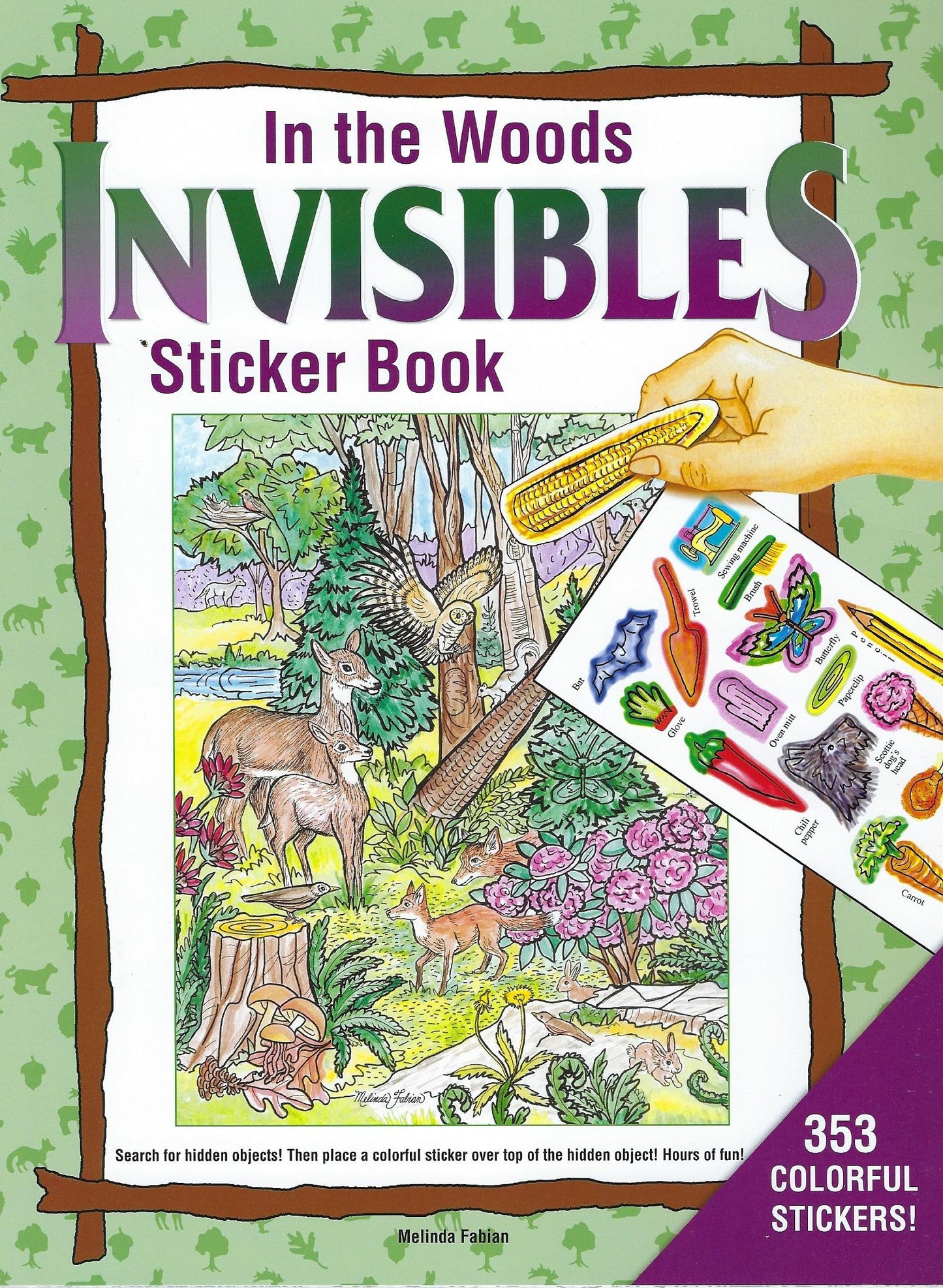 In the Woods Invisibles Sticker Book