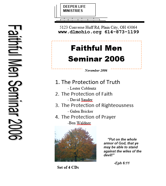 2006. Faithful Men Seminar
