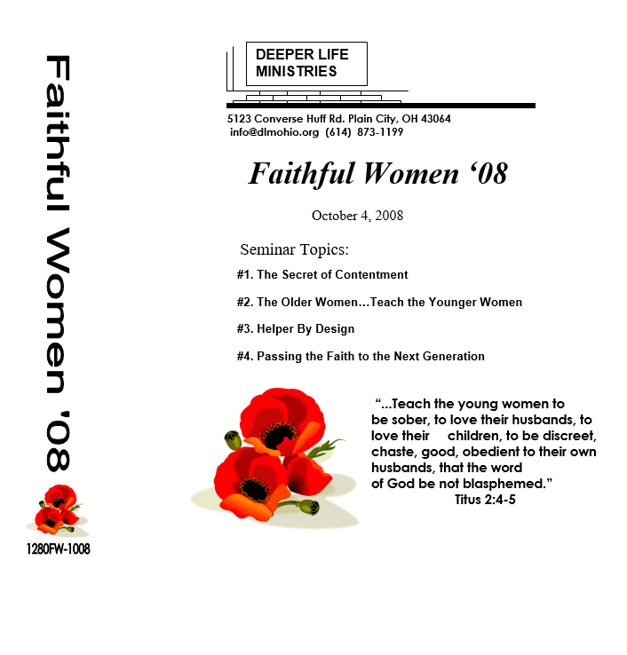 2008 Faithful Women Seminar