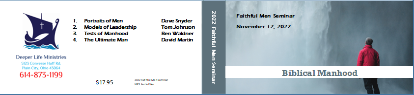 2022. FMS Biblical Manhood MP3