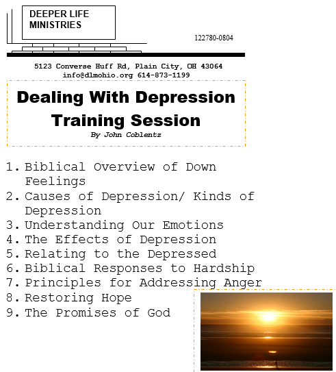 Dealing w/Depression TS Worboo