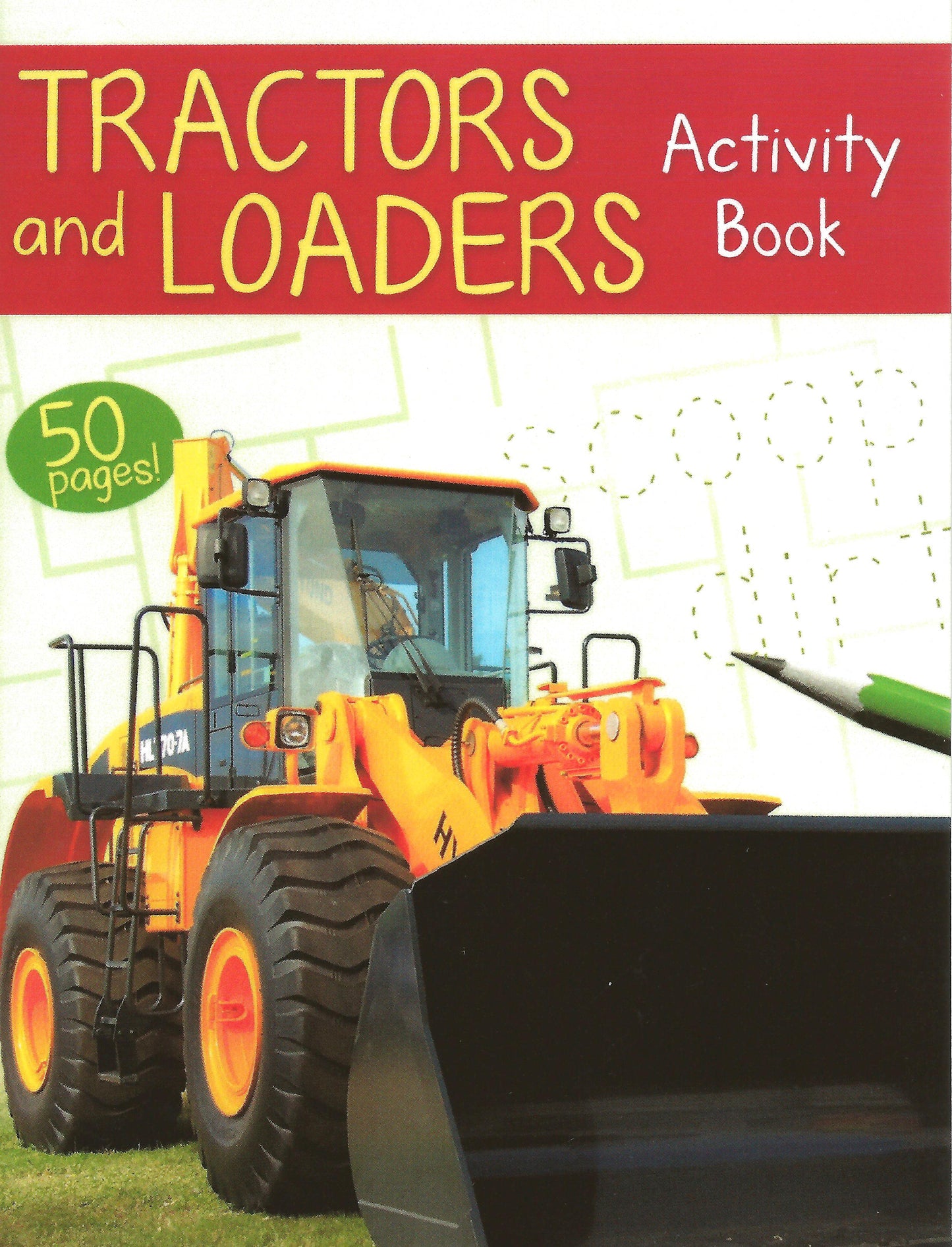 Tractors & Loaders Mini Activity Book
