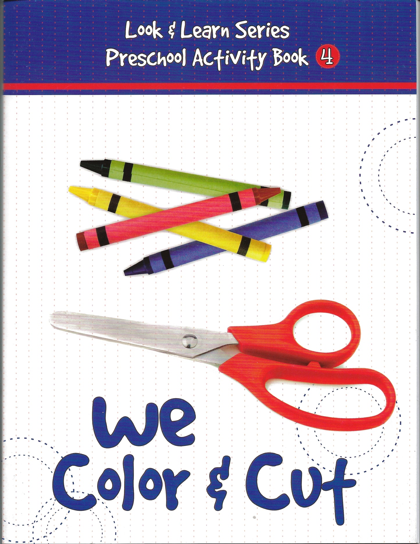 We Color and Cut Activity Book