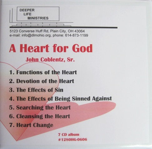 A Heart for God CD