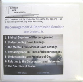 Discouragement & Depression CD