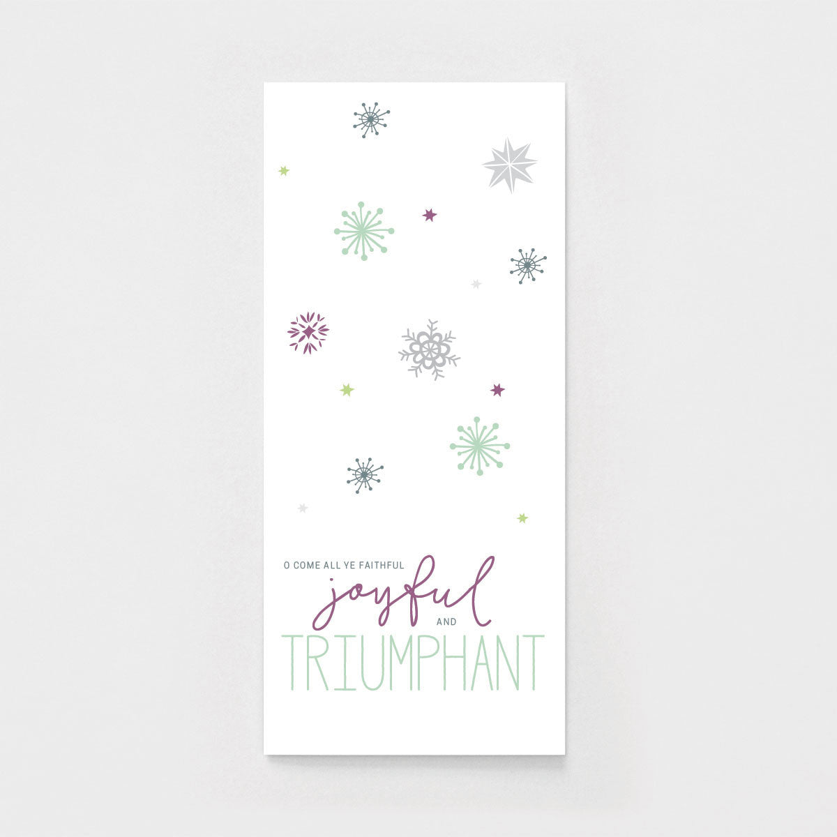 Joyful and Triumphant
