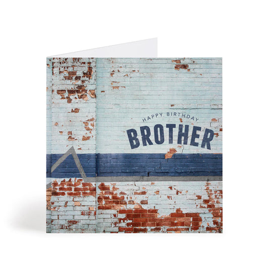 Wall of Blue Sq. Card