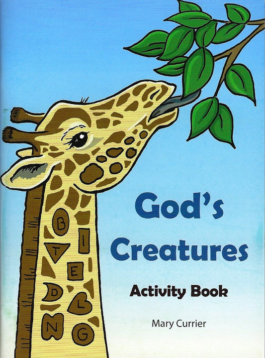 God's Creatures Mini Activity Book
