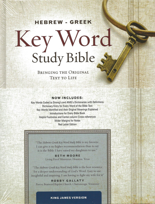 Hebrew-Greek Key Word Study Bible