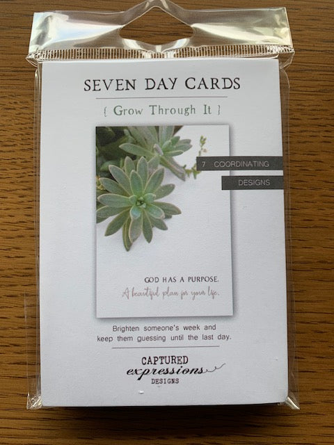 Grow Through It 7 Day Card Pack