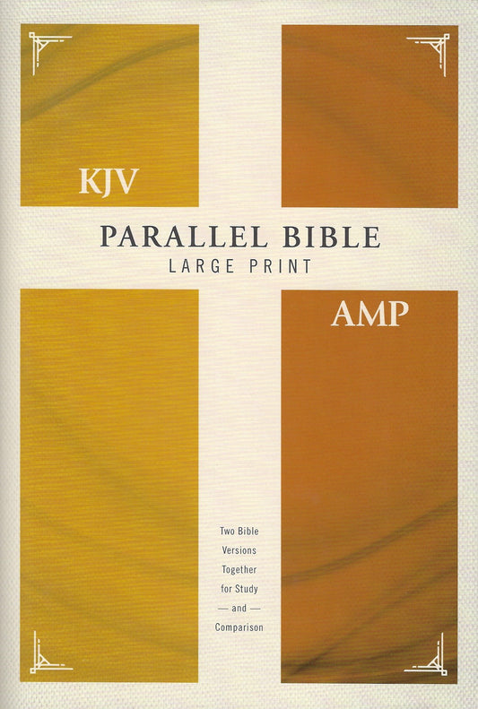 KJV/Amp Parallel Bible - Large Print