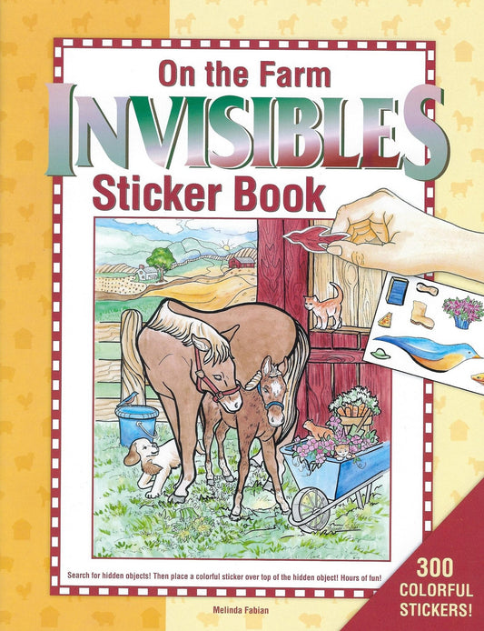 On the Farm Invisibles Sticker Book