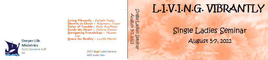 2022. Single Ladies Seminar USB