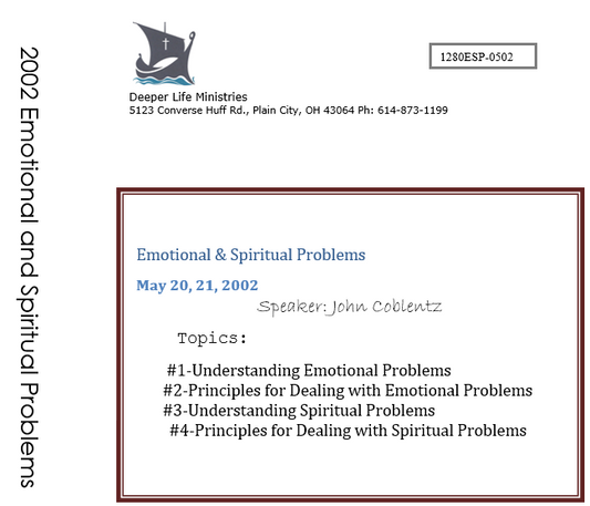 Emotional & Spiritual Problems