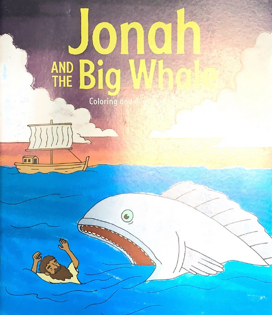 Jonah and the Big Whale Coloring Book