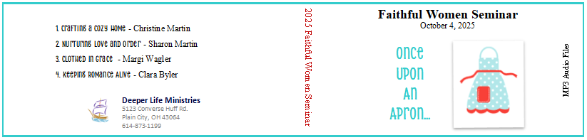 Once Upon an Apron - USB FWS 2025