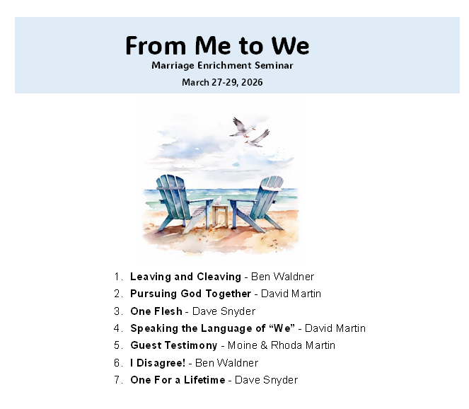 From Me to We - 2026 MES CD
