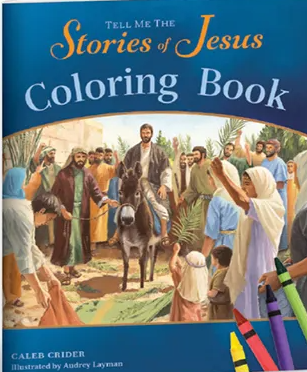 Tell Me the Stories of Jesus Coloring Book