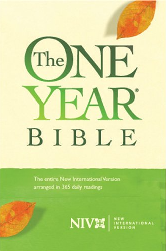 NIV One Year Bible, Softcover