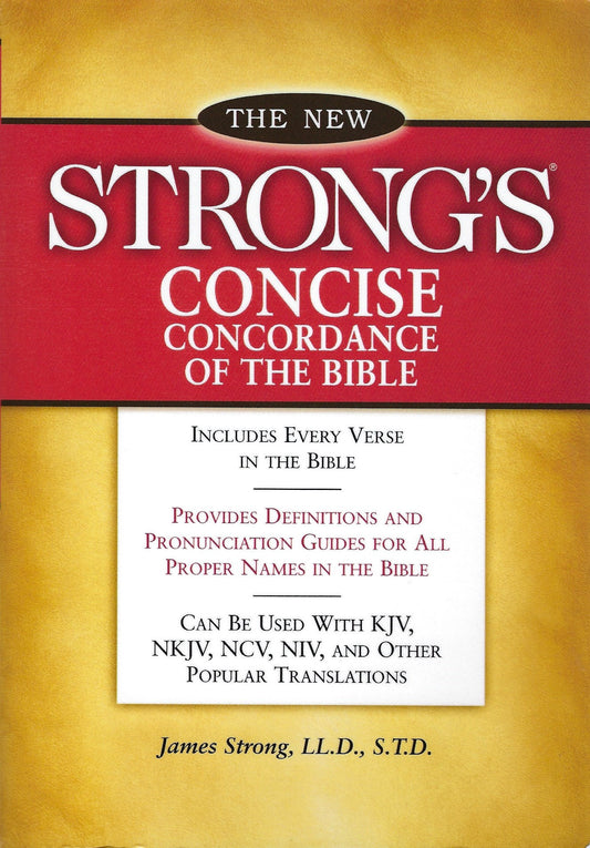 Strong's Concise Concordance