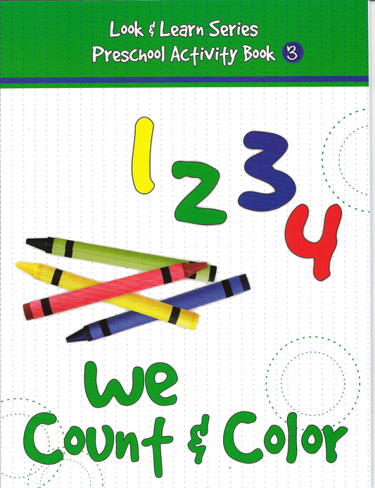 We Count and Color Activity Book