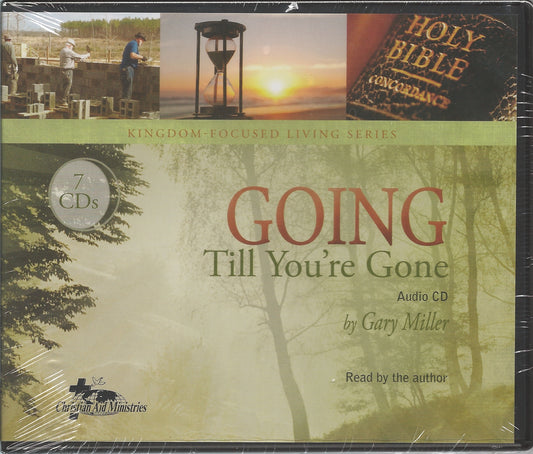 Going Till You're Gone Audio CD